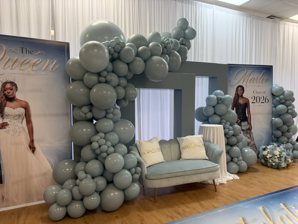 Graduation celebration styling