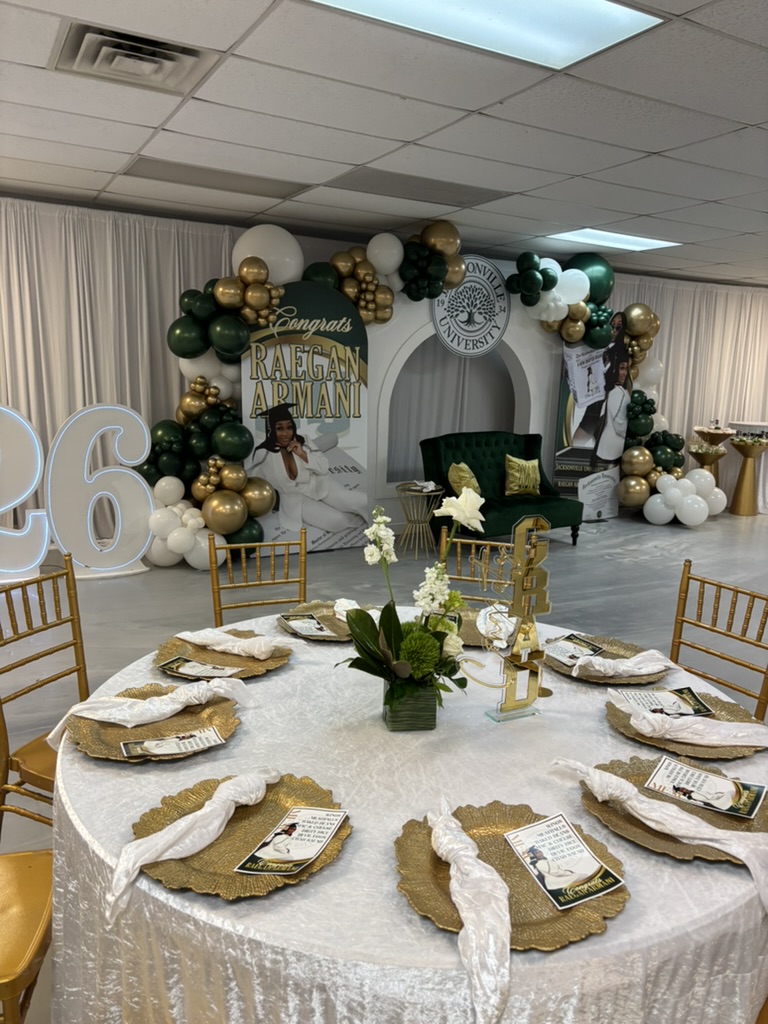 Vanessa Renee styling an event