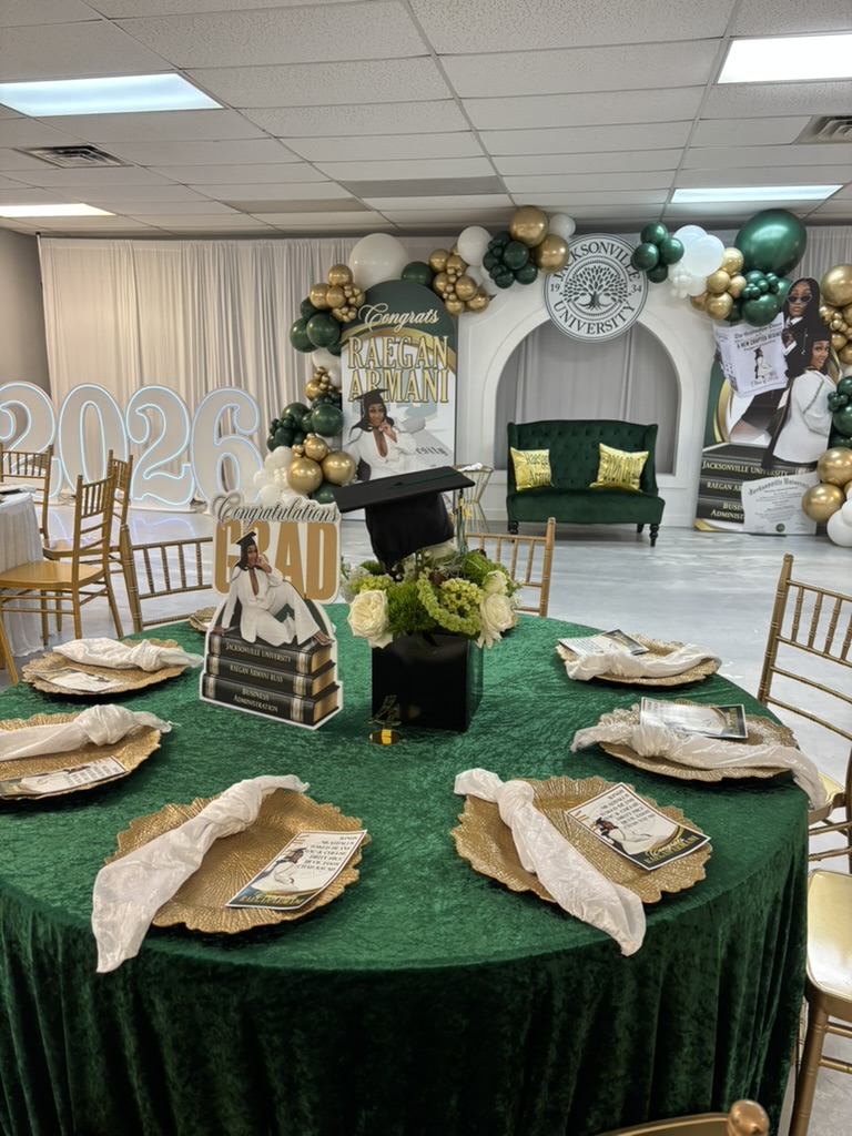 Graduation celebration decor